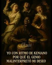 Pero te he de encontrar inche genio…..