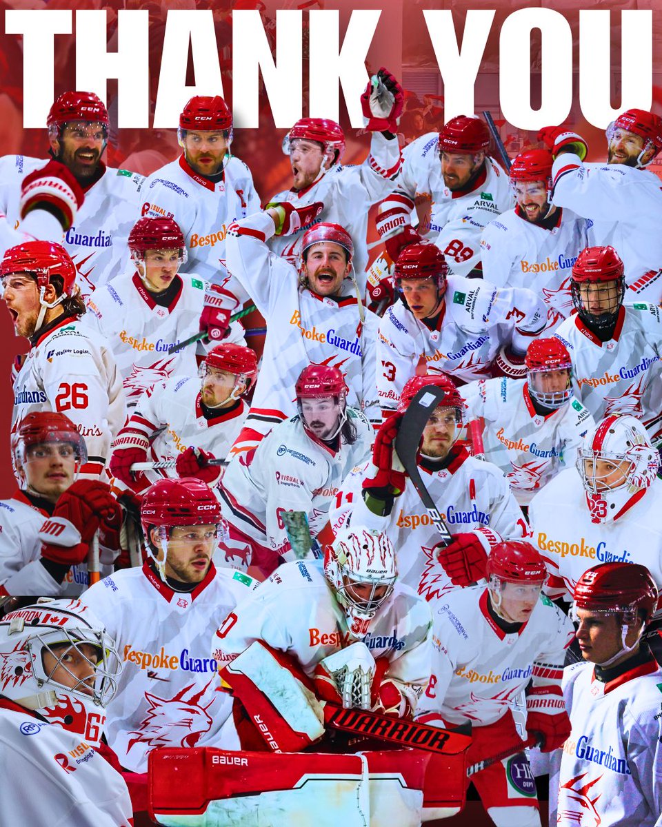 And that's a wrap on the 2024/25 season ✅ ✅ Thank you to our Swindon Wildcats - what a season they've had.