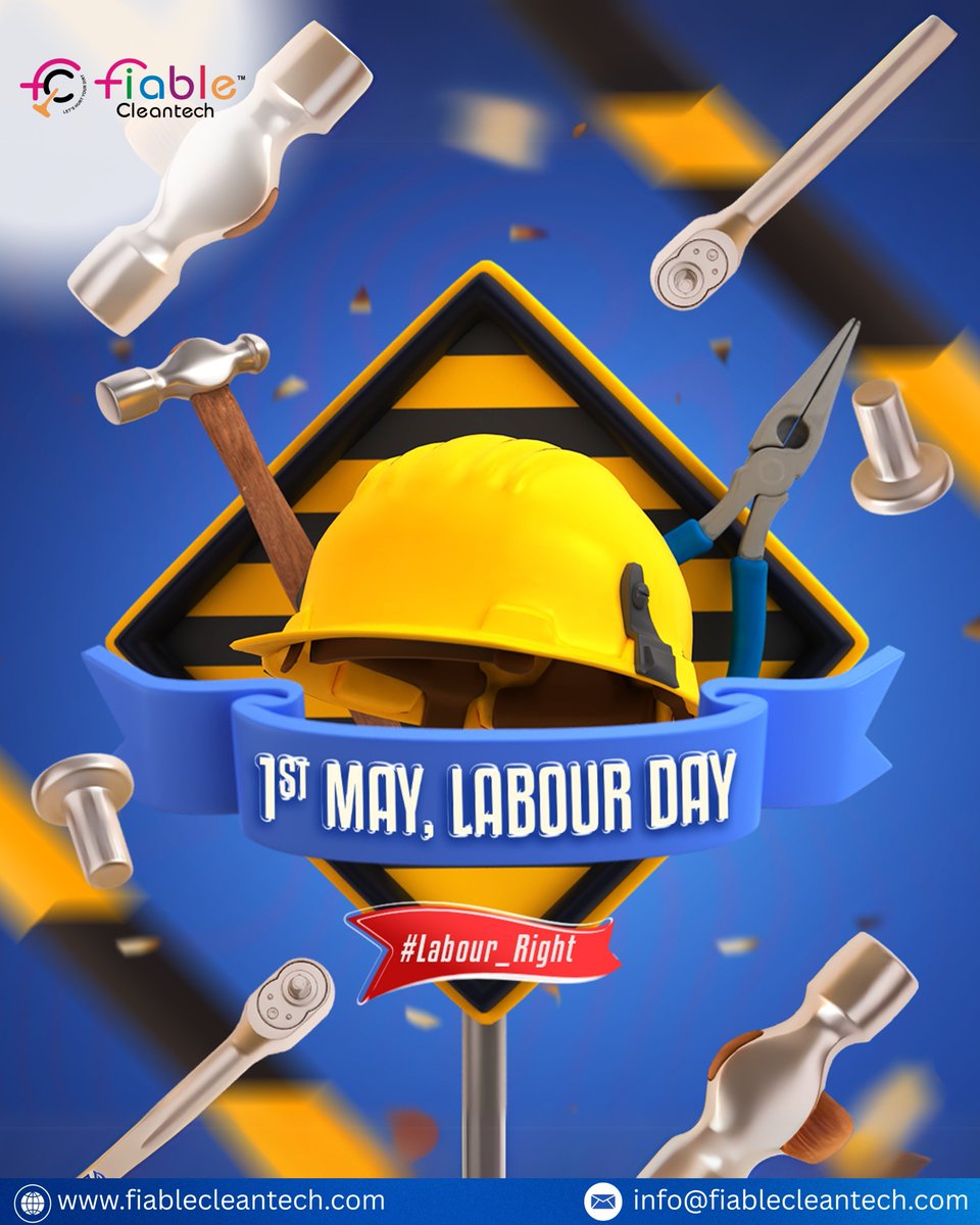 fiablecleantech's tweet photo. Happy Labour Day from all of us at Morcom!✨

Today, we celebrate the incredible hard work and dedication of every individual out there. Your efforts deserve recognition and appreciation every day!💥

#Fiable #labour #labourday #mayday #labour #may #laborday #workersday https://t.co/DwnOQAlQbv