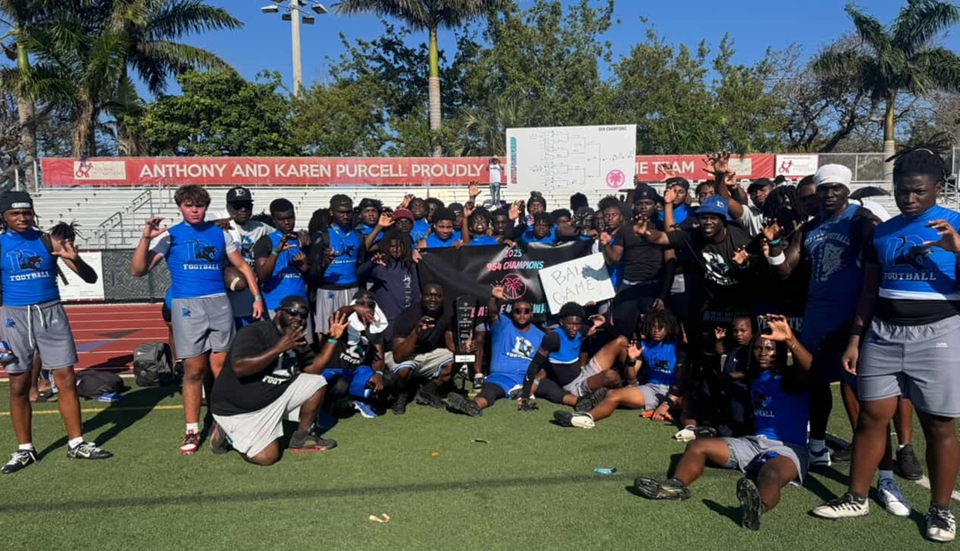 New Blustein Recruiting (@lawrencebl83397) on Twitter photo It’s A 3-Peat For Dillard In The Battle 4 Broward 7-on-7. larryblustein.com/news/it-s-a-3-…
<a href="/BFOA_Officials/">Broward Football Officials Association</a> <a href="/Battle4Broward/">Battle4Broward</a> <a href="/Dillard_DHS/">Dillard High School Football</a> <a href="/Demitris_MJr/">Demitris Mincey Jr</a> <a href="/CoachMincey88/">COACH MINCEY</a> <a href="/chico_jayden_qb/">Chico.Jayden QB</a> <a href="/jamar_brin24765/">Jamar brinson Jr</a> <a href="/_d0riannn_/">Dorian Wildgoose</a> <a href="/marquez_zamari/">Zamari “pop” Marquez</a> <a href="/AStickney7/">Andrew Lamont Stickney Jr</a> <a href="/SLIMEDOUT__/">Anthony J. Carey JR</a> <a href="/tclay_8/">Tyophi Clay</a> <a href="/A_brutus5/">amari</a> <a href="/YoungPierce7_/">pierce kinch-young</a> It’s A 3-Peat For Dillard In The Battle 4 Broward 7-on-7. larryblustein.com/news/it-s-a-3-…
<a href="/BFOA_Officials/">Broward Football Officials Association</a> <a href="/Battle4Broward/">Battle4Broward</a> <a href="/Dillard_DHS/">Dillard High School Football</a> <a href="/Demitris_MJr/">Demitris Mincey Jr</a> <a href="/CoachMincey88/">COACH MINCEY</a> <a href="/chico_jayden_qb/">Chico.Jayden QB</a> <a href="/jamar_brin24765/">Jamar brinson Jr</a> <a href="/_d0riannn_/">Dorian Wildgoose</a> <a href="/marquez_zamari/">Zamari “pop” Marquez</a> <a href="/AStickney7/">Andrew Lamont Stickney Jr</a> <a href="/SLIMEDOUT__/">Anthony J. Carey JR</a> <a href="/tclay_8/">Tyophi Clay</a> <a href="/A_brutus5/">amari</a> <a href="/YoungPierce7_/">pierce kinch-young</a>