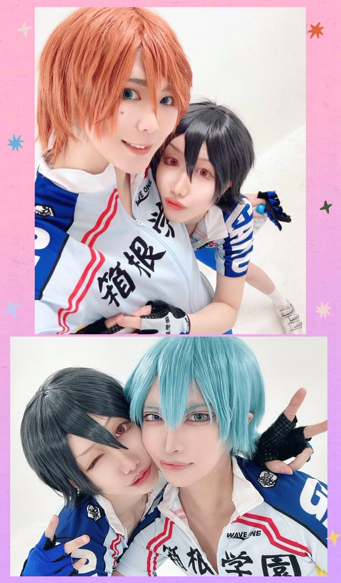 【cos】
大好きふれんずたちと新生箱学合わせで、悠人くんやってきました〜っ🐝💙ྀི
みんな本当にかっこよくて可愛くて眼福だし、わいわい仲良しで楽しくてとってもとっても幸せな1日でした…( ߹꒳​߹ )✨

ペダル歴は2桁だけど、学校合わせは初めてだったの……夢を叶えてくれたみんなありがと〜〜っ💖