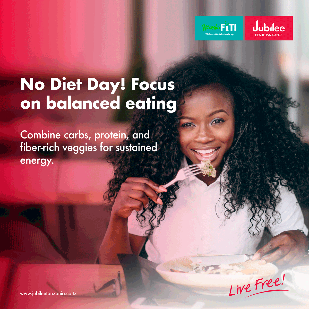 maishafititz's tweet photo. Ditch the guilt. Food is nourishment, not punishment.
#maishafiti https://t.co/B0DJ0esZKL