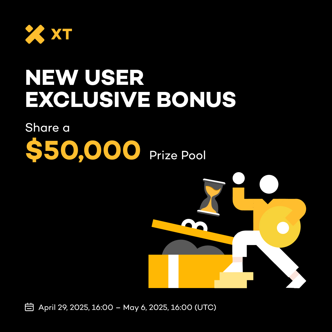 🤑 New User Exclusive Bonus – Share a $50,000 Prize Pool!

⏰ Event Duration: April 29, 2025, 16:00 - May 6, 2025, 16:00 (UTC)

👉Join Now: xt.com/en/activity/ne…

𝘿𝙀𝙏𝘼𝙄𝙇𝙎 ⤵️
xtsupport.zendesk.com/hc/en-us/artic…

#XT #Airdrop #AirdropAlert