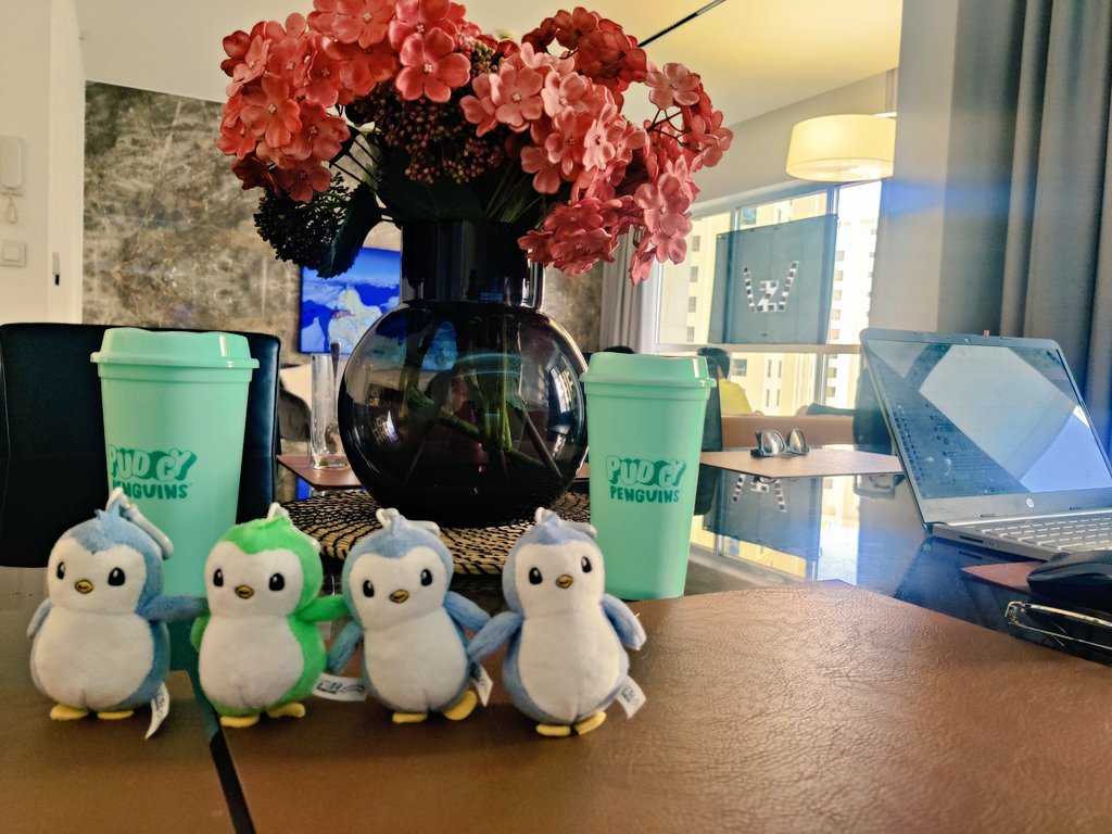 jija 🔮 (@jija_eth) on Twitter photo Had an amazing time last evening at <a href="/pudgypenguins/">Pudgy Penguins</a> event hosted by <a href="/arts_dao/">Arts DAO</a> .
Amazing show <a href="/Rahim_mahtab/">Rahim Mahtab</a> and the team! 🔮
Even won cute Pudgy Plushy keychains for my kids. Yeeeiii!! 🐧 Had an amazing time last evening at <a href="/pudgypenguins/">Pudgy Penguins</a> event hosted by <a href="/arts_dao/">Arts DAO</a> .
Amazing show <a href="/Rahim_mahtab/">Rahim Mahtab</a> and the team! 🔮
Even won cute Pudgy Plushy keychains for my kids. Yeeeiii!! 🐧