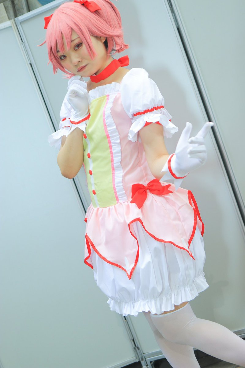 Bigltachi's tweet photo. 魔法少女まどかマギカ／鹿目まどか
コスプレ

.

「＿＿＿＿＿奇跡も、魔法も
　　　　　　　　あるんだよ。」

.

（カメラマン様はリプにて記載）

#ニコニコ超会議2025 
#ニコニコ超会議2025コスプレ https://t.co/5JYkjvcu04