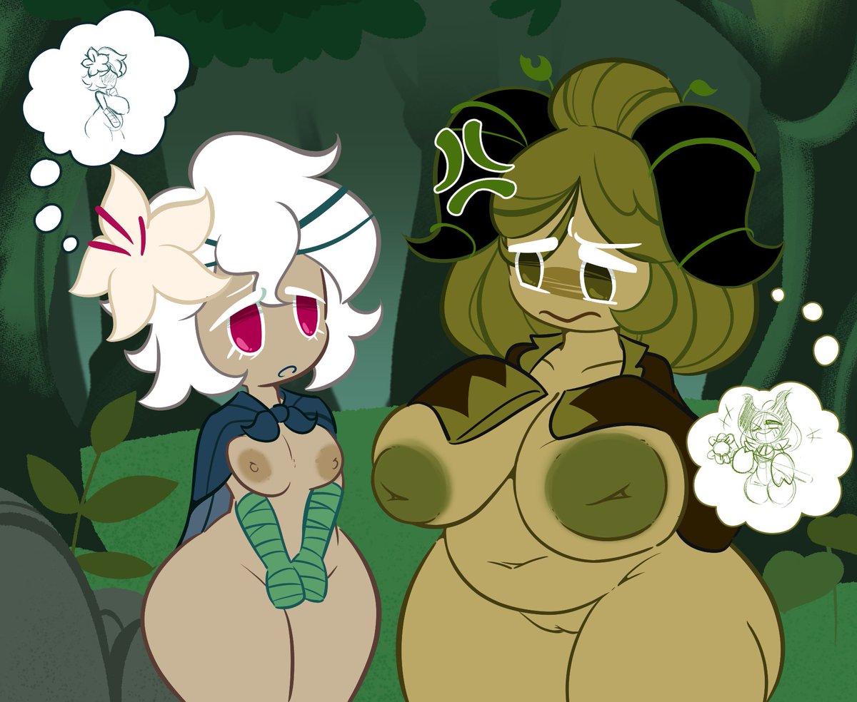 the grannies are jealous of eachother, but for different reasons 