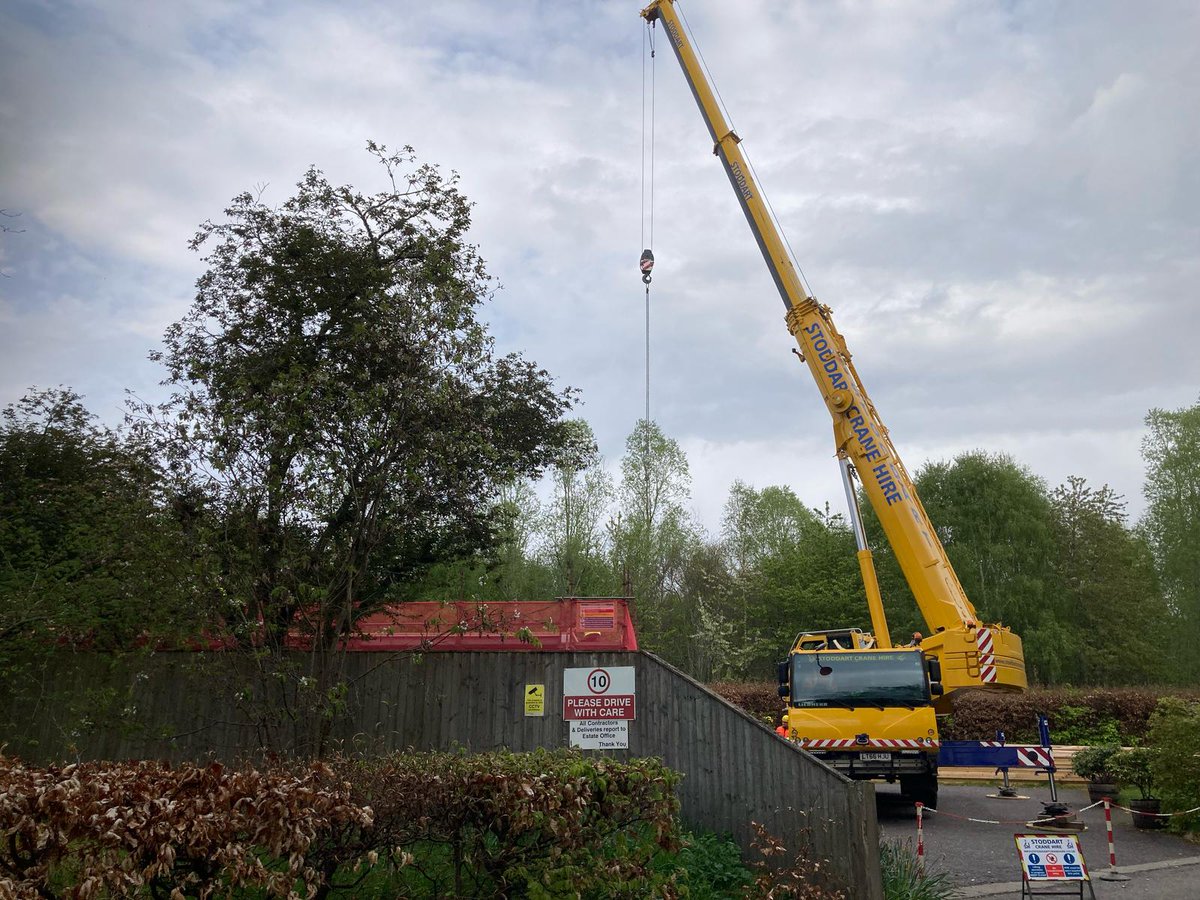 Something exciting is happening on the estate this week...! Can you guess? 👀 🦺