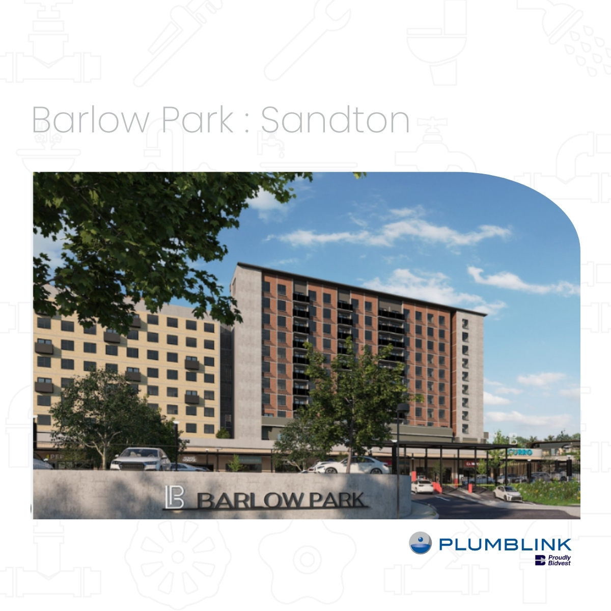 Plumblink_SA's tweet photo. Completed Project: Barlow Park, Sandton
#Plumblink is proud to have supplied top-quality plumbing products for this project, completed by WBHO.

#YourLocalPlumbingStore #AlwaysEasyToFind #CompletedProjects #PlumbingSolutions #BarlowPark #Sandton #WBHO

https://t.co/OHtwL906iq https://t.co/5xaAS9MHXt
