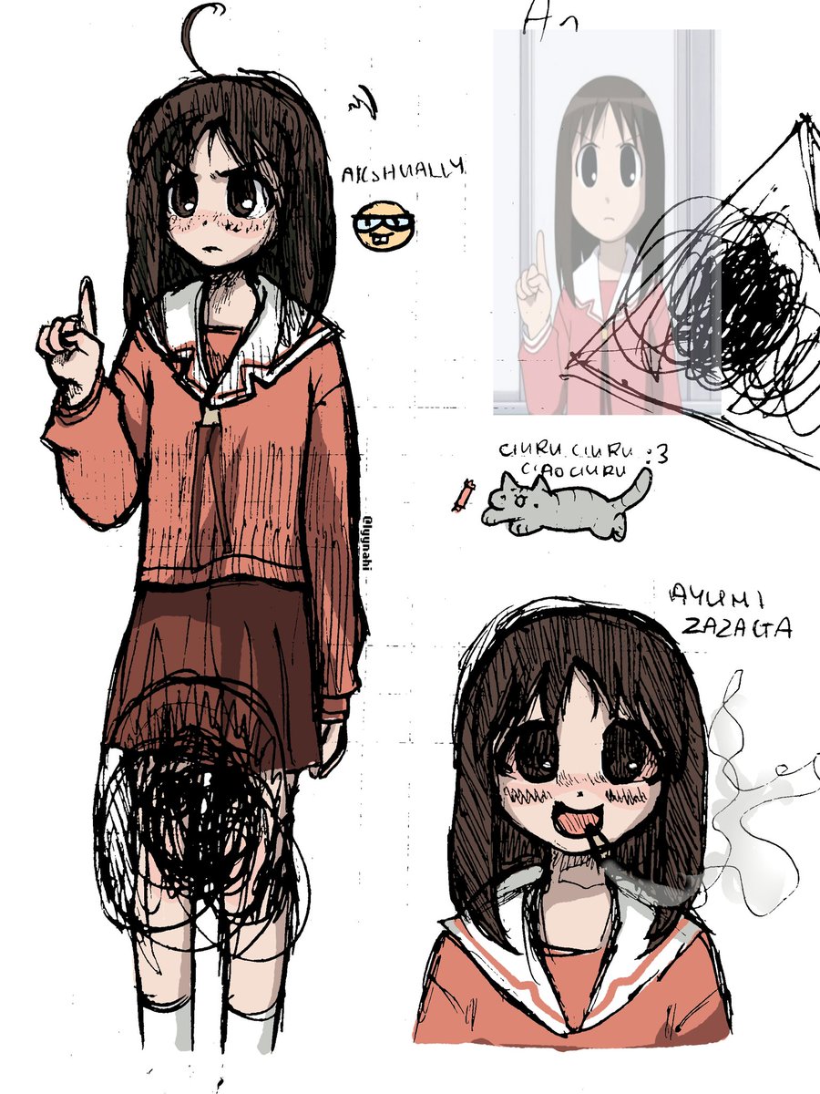 engelsschwarz's tweet image. Zazaka
#AzumangaDaioh