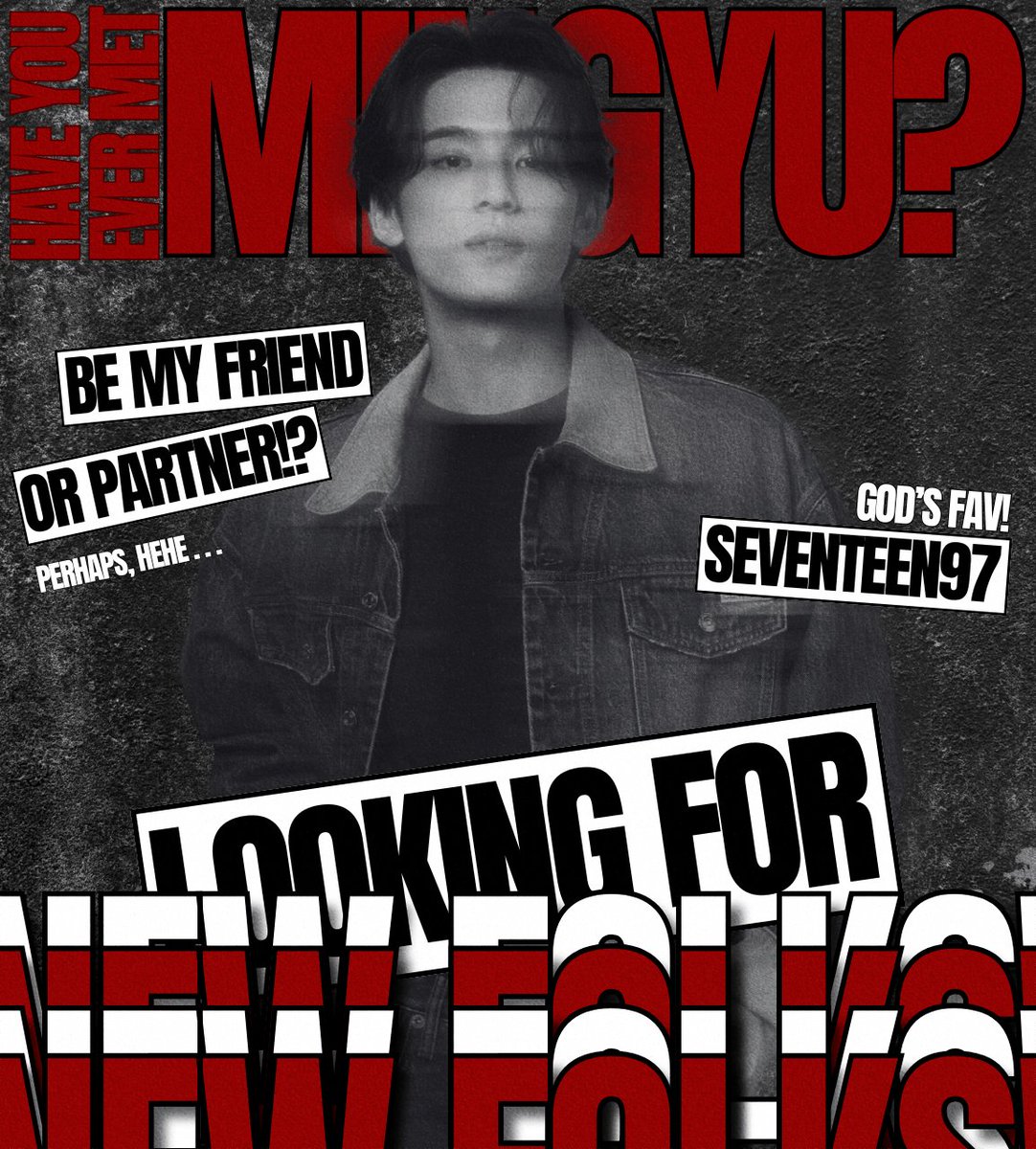 A repost would be very appreciated.

Hi everyone! After a long hiatus, I’m feeling refreshed and ready to reconnect. I’m looking to meet new friends and grow closer with my group, 97z, and others. If you’re interested, feel free to say hi or drop a topic to start our first chat!