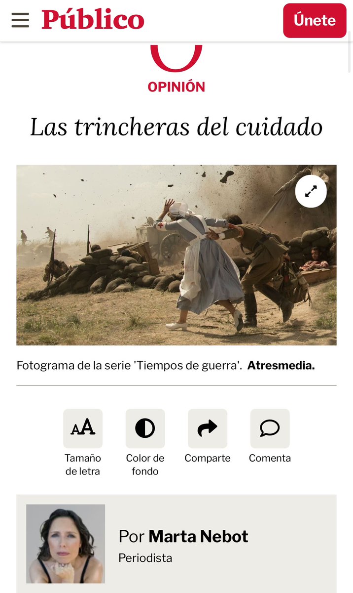 Paciente empoderado (@pacienteseguro) on Twitter photo Precioso y duro artículo de <a href="/MartaNebot/">Marta Nebot</a> sobre el cuidado de Martín Caparrós, escritor y paciente con #ELA
Cuidar cansa. Cansa mucho
Cuidar en versión amateur, autodidacta, sin derechos laborales, sin horarios, a demanda, es un lugar complicado y raro
➡️elindependientedegranada.es/ciudadania/cro… Precioso y duro artículo de <a href="/MartaNebot/">Marta Nebot</a> sobre el cuidado de Martín Caparrós, escritor y paciente con #ELA
Cuidar cansa. Cansa mucho
Cuidar en versión amateur, autodidacta, sin derechos laborales, sin horarios, a demanda, es un lugar complicado y raro
➡️elindependientedegranada.es/ciudadania/cro…