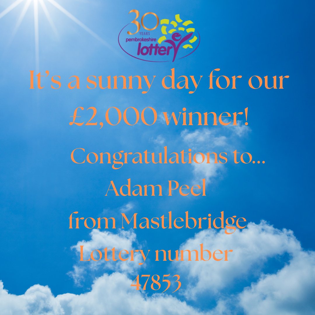 Congratulations Adam!