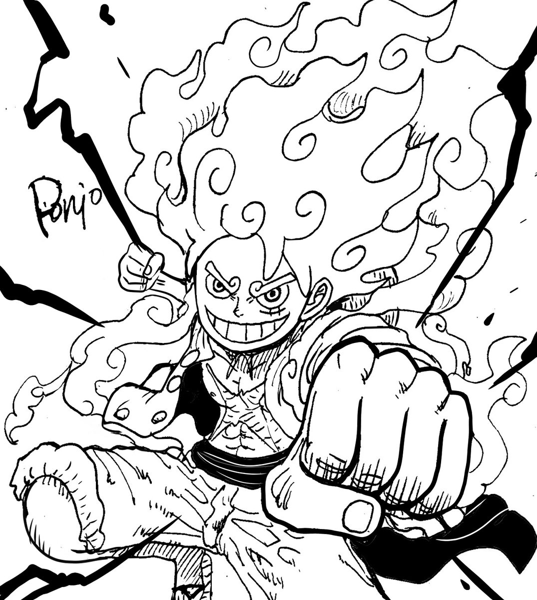 ニカパンチ!!
#ワンピース #ONEPIECE 