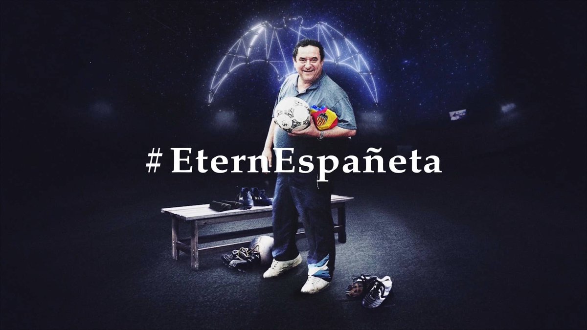 valenciacf's tweet image. Tal día como hoy hace 87 años nació nuestro querido Españeta 🦇

✨ Siempre estarás en nuestro recuerdo

#EternEspañeta
#ADNVCF