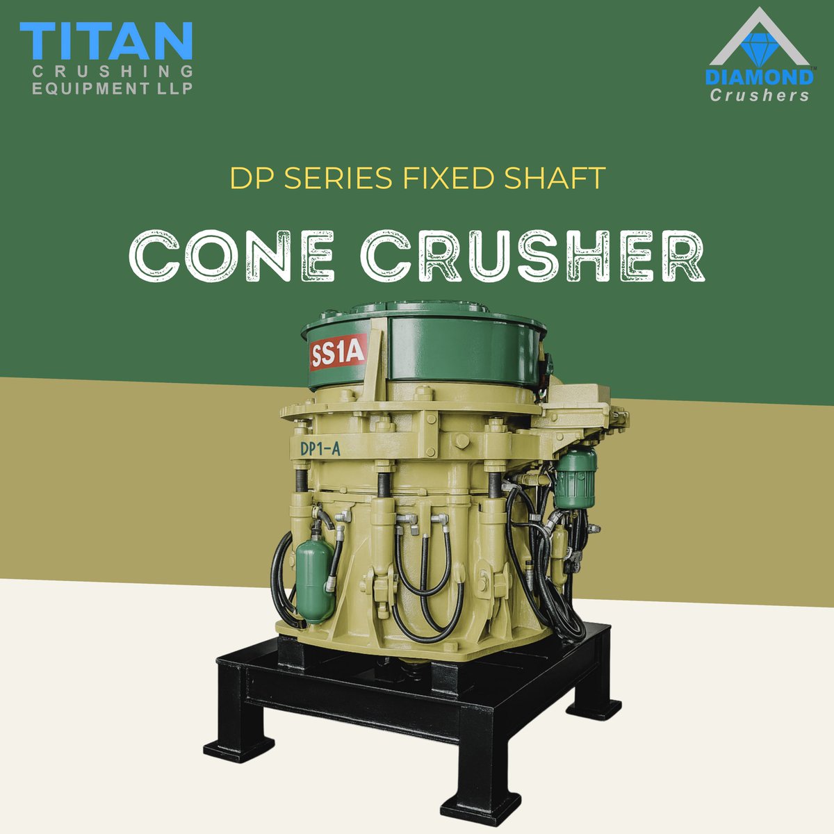 LLPTitan's tweet photo. DP Series Fixed Shaft Cone Crusher

#ConeCrusher #DPSeries #CrushingSolutions #DiamondCrushers #TitanCrushing #MiningMachinery #AggregateEquipment https://t.co/rAWcqJF0qI