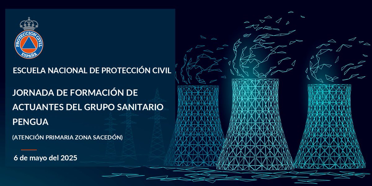 proteccioncivil's tweet photo. Próxima semana Escuela Nacional @proteccioncivil @interiorgob #ENPC
🔸Formación de actuantes del grupo sanitario (atención primaria zona Sacedón) #PENGUA #Guadalajara https://t.co/VJumezaUXQ