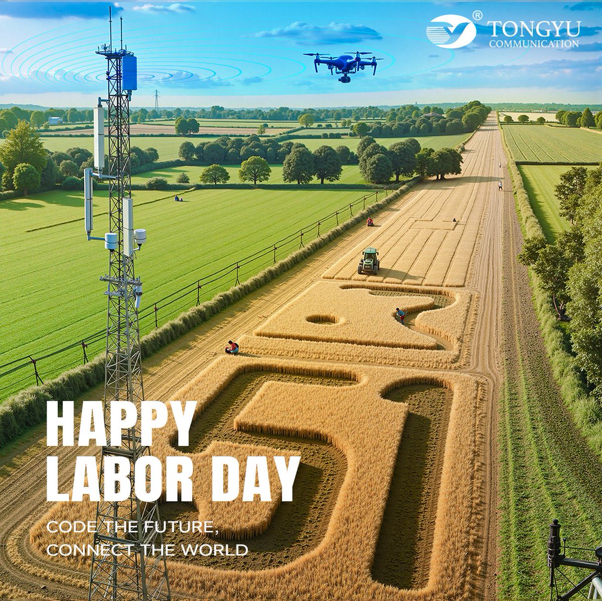 ty_Tongyu's tweet image. Code the future, connect the world
Happy Labor Day from Tongyu!
#LaborDay #TongyuCommunications #TechWithPurpose #StayConnected #InnovationInAction