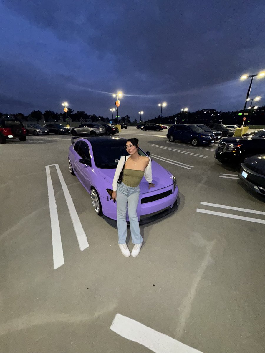girl x car
