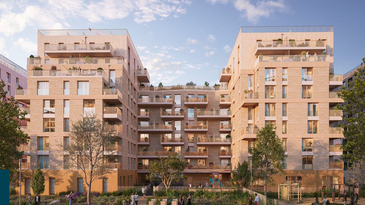 📰 [Communiqué de #presse] À Orly (94), au cœur de l’écoquartier Parcs en Scène, nos 2 premières opérations participent à la mue de cette nouvelle centralité, avec la fin du gros œuvre pour la résidence « Insouciance » (72 logements) et l’acquisition du terrain et le démarrage