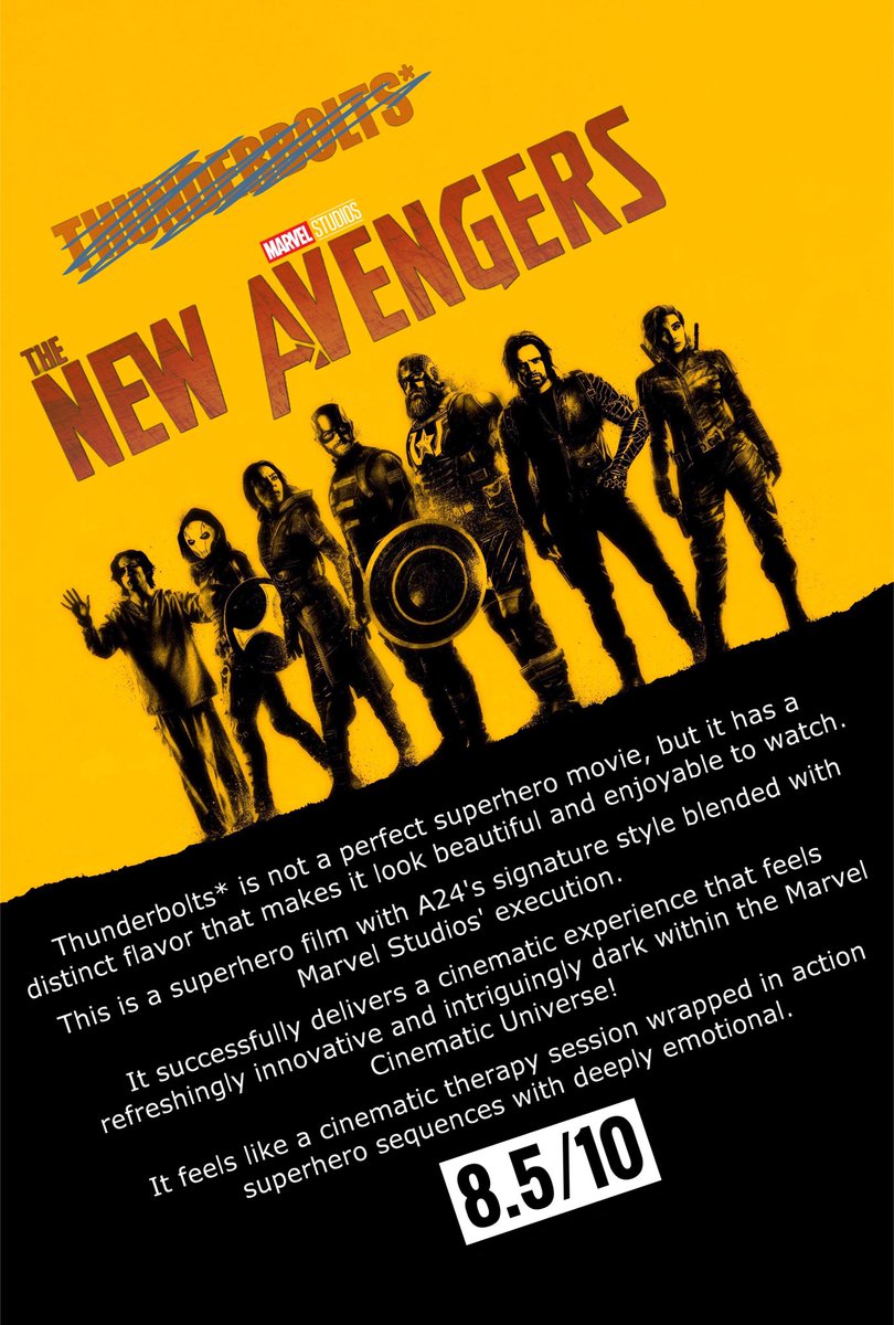 #Thunderbolts 🔥🔥🔥