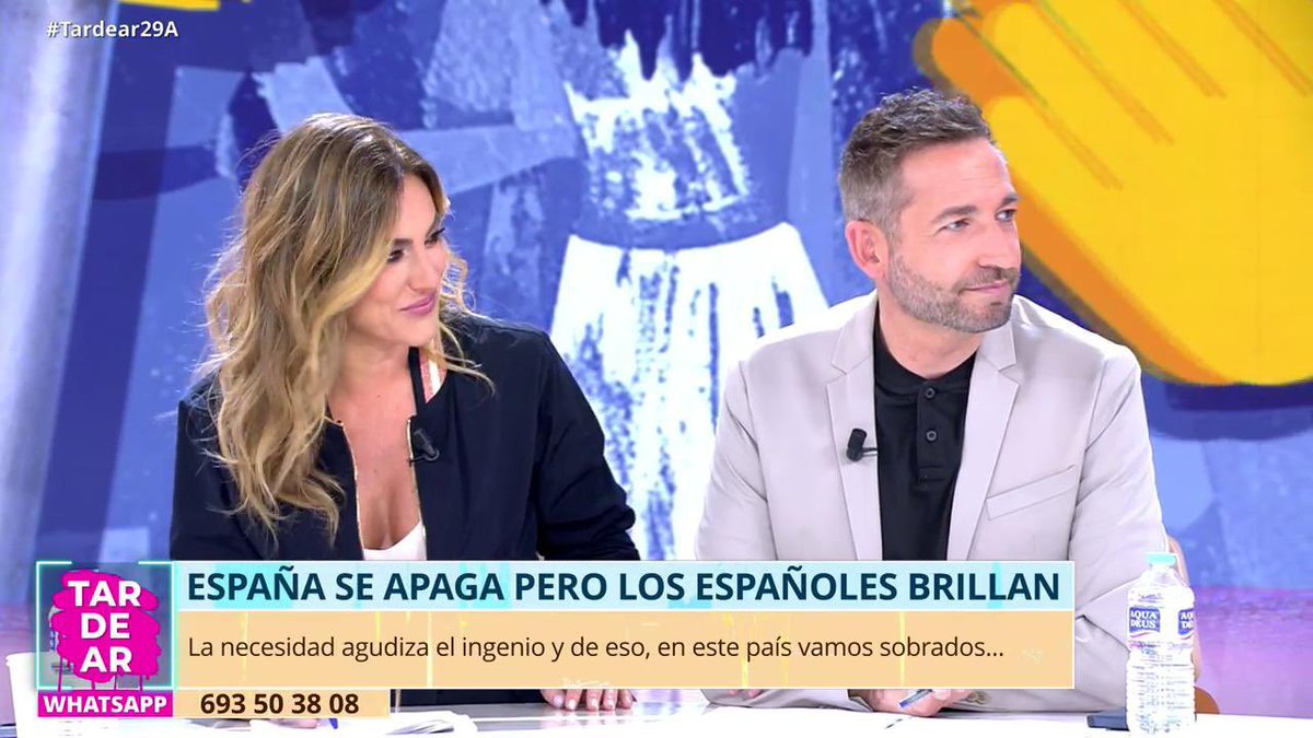 Mediaset España (@mediasetcom) on Twitter photo 🎉 'Tardear', con <a href="/Frank_Blanco/">Frank Blanco</a> y <a href="/DulantoVeronica/">Verónica Dulanto</a>, firma su RÉCORD DE CUOTA en su nuevo horario en <a href="/telecincoes/">Telecinco</a> con un 10,7% y es LÍDER sobre su rival en coincidencia con un 11,6%, casi +2 puntos 🎉 'Tardear', con <a href="/Frank_Blanco/">Frank Blanco</a> y <a href="/DulantoVeronica/">Verónica Dulanto</a>, firma su RÉCORD DE CUOTA en su nuevo horario en <a href="/telecincoes/">Telecinco</a> con un 10,7% y es LÍDER sobre su rival en coincidencia con un 11,6%, casi +2 puntos