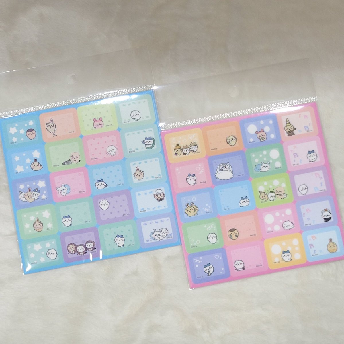 🌟 치이카와

👉 스케쥴 데코 씰 2종류 입고되었습니다

#서면굿즈샵
#부산굿즈샵
#제이굿즈