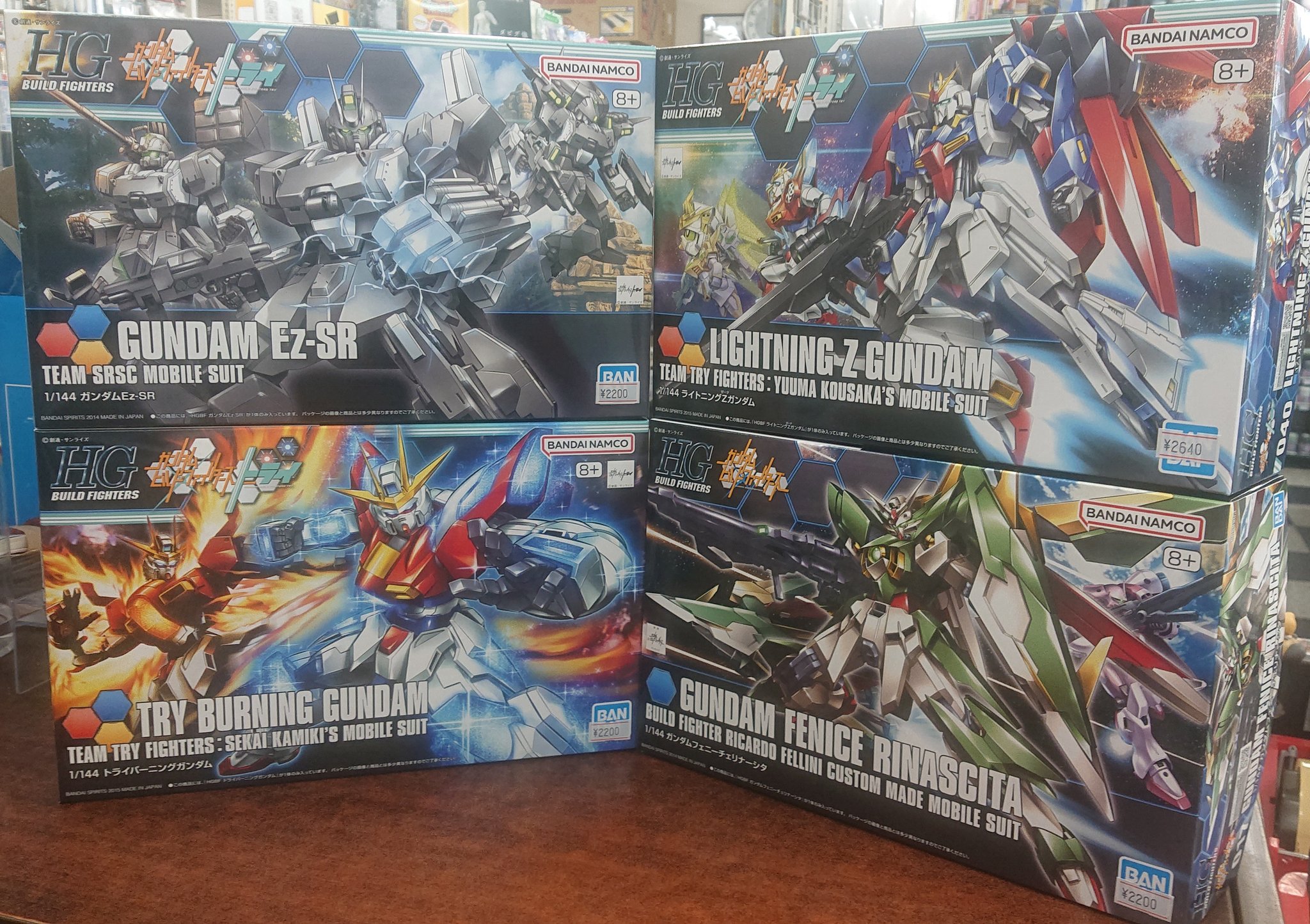 HG フェニーチェリナーシタ ライトニングゼータ Ez-SR