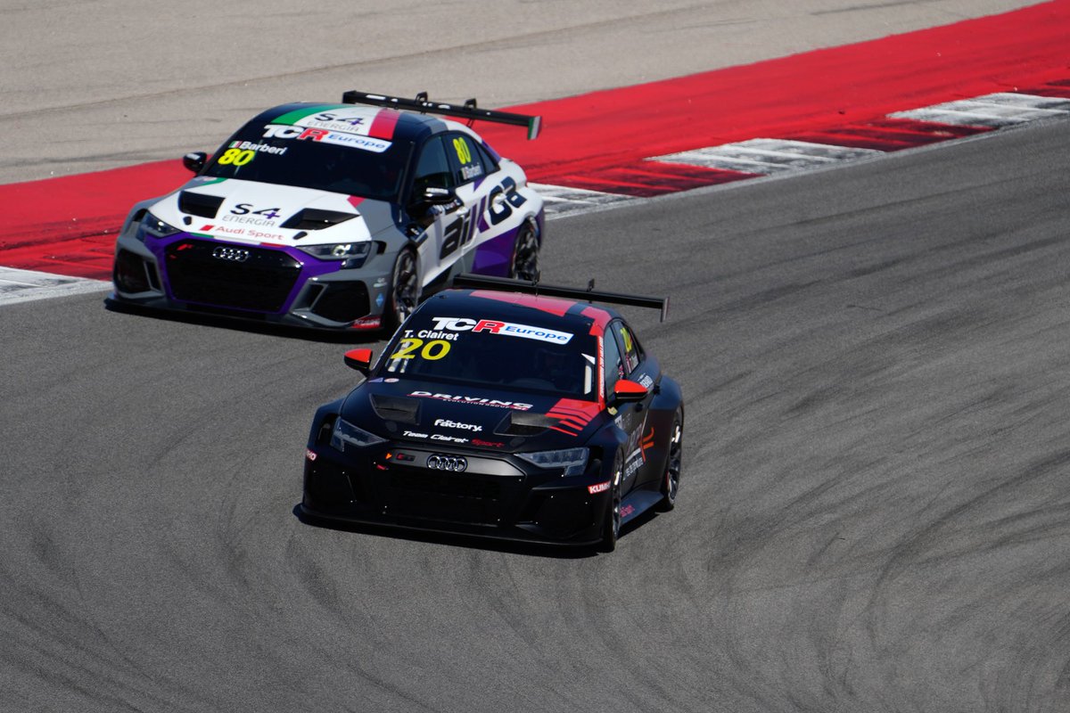 tcr_europe's tweet photo. Audi RS 3 LMS power in TCR Europe!
A strong showing in Portimão 🇵🇹 with six Audi entries from three customer teams:
Clairet Sport, PMA Motorsport and Aikoa Racing. 🔧🏁
Next stop: Spa-Francorchamps 🇧🇪
#Audi #AudiSport #RS3LMS #TCREurope #TCRSeries #CustomerRacing #Motorsport2025 https://t.co/7QBzP651t6