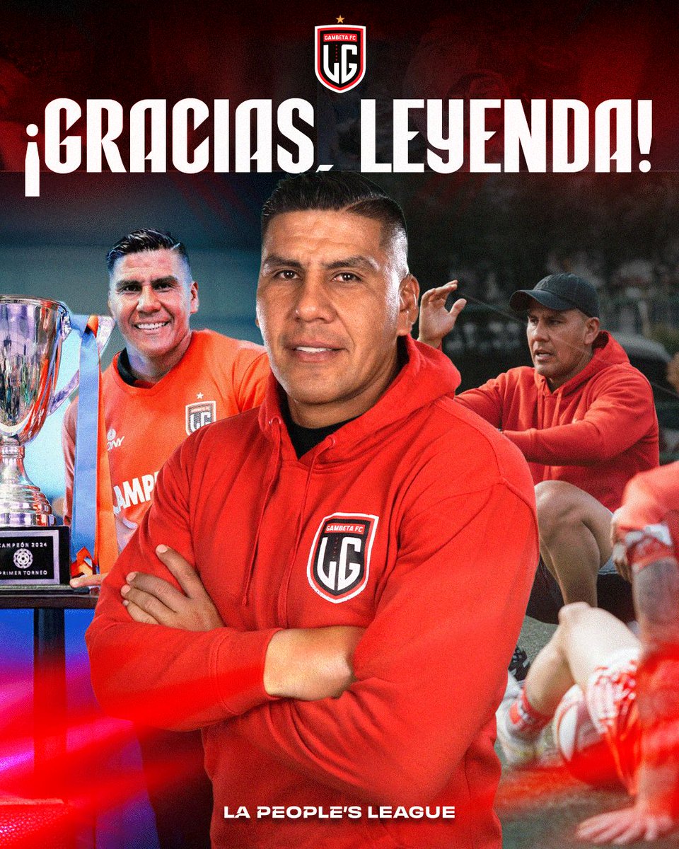 ¡GRACIAS POR ESTE ENORME TORNEO! NOS HICISTE SOÑAR CON EL BI 🥹👏

Regresaste a casa para seguir haciendo historia de esta familia que es el Gambetismo, aceptaste el reto y nos hiciste soñar a todos con el Bicampeonato. 🔴⚫

GRACIAS POR TANTO LEYENDA.