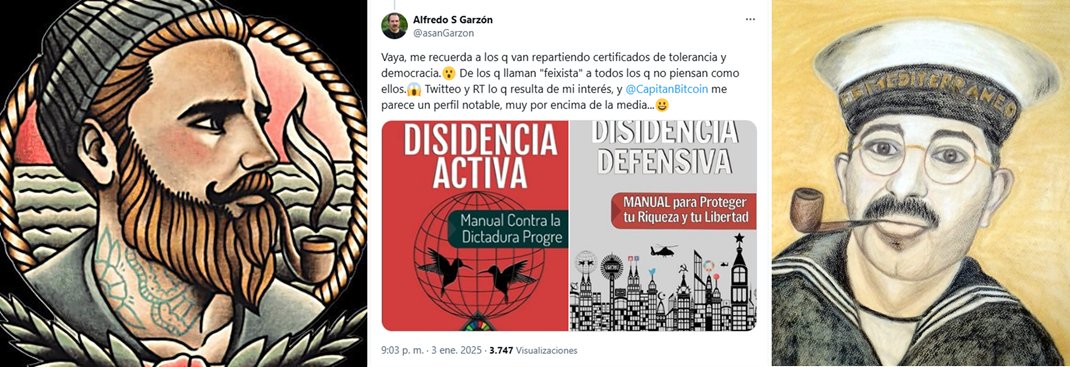 Romàn🔻 (@wiesenthal1632) on Twitter photo 📢Mientras llega Álvaro del camerino, voy a presentarles a un personaje secundario en esta historia. Alfredo Sánchez Garzón, mentor y guía de nuestro famoso invitado <a href="/CapitanBitcoin/">Capitán Bitcoin</a>. 🧵 📢Mientras llega Álvaro del camerino, voy a presentarles a un personaje secundario en esta historia. Alfredo Sánchez Garzón, mentor y guía de nuestro famoso invitado <a href="/CapitanBitcoin/">Capitán Bitcoin</a>. 🧵