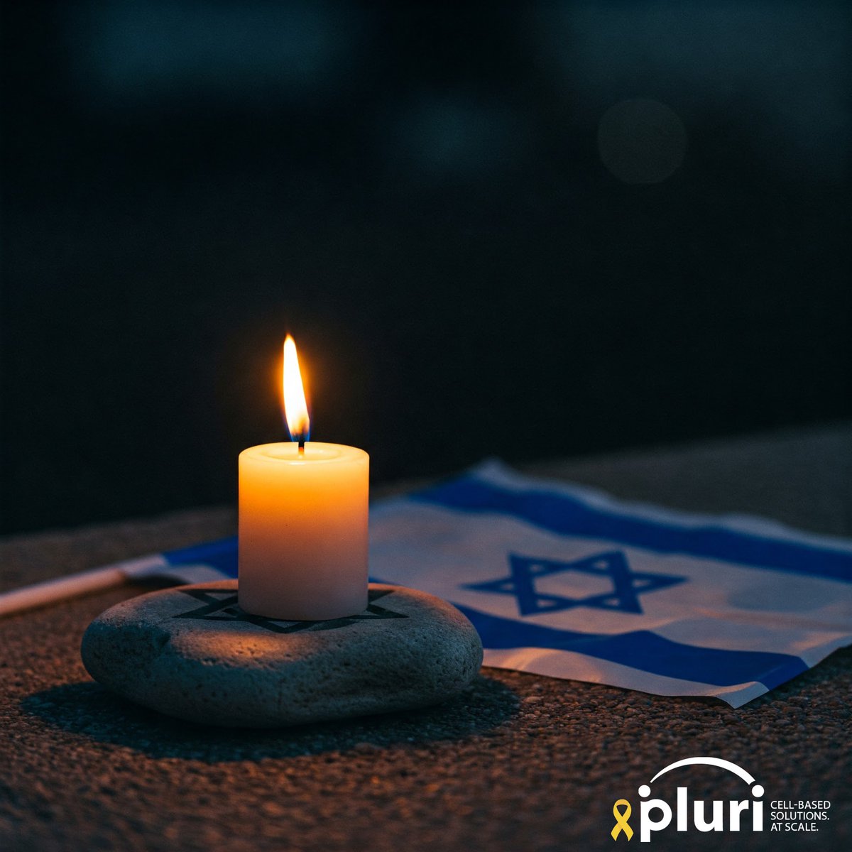 Pluri (@pluribiotech) on Twitter photo Today, we stand in solemn remembrance of the fallen soldiers of the IDF and the civilian victims of terror.
Today, we remember. We honor.
Together, we are one body. One people. One heart.
#YomHaZikaron #WeRemember #Pluri #IsraelStrong #BringThemHomeNow #NeverForget Today, we stand in solemn remembrance of the fallen soldiers of the IDF and the civilian victims of terror.
Today, we remember. We honor.
Together, we are one body. One people. One heart.
#YomHaZikaron #WeRemember #Pluri #IsraelStrong #BringThemHomeNow #NeverForget