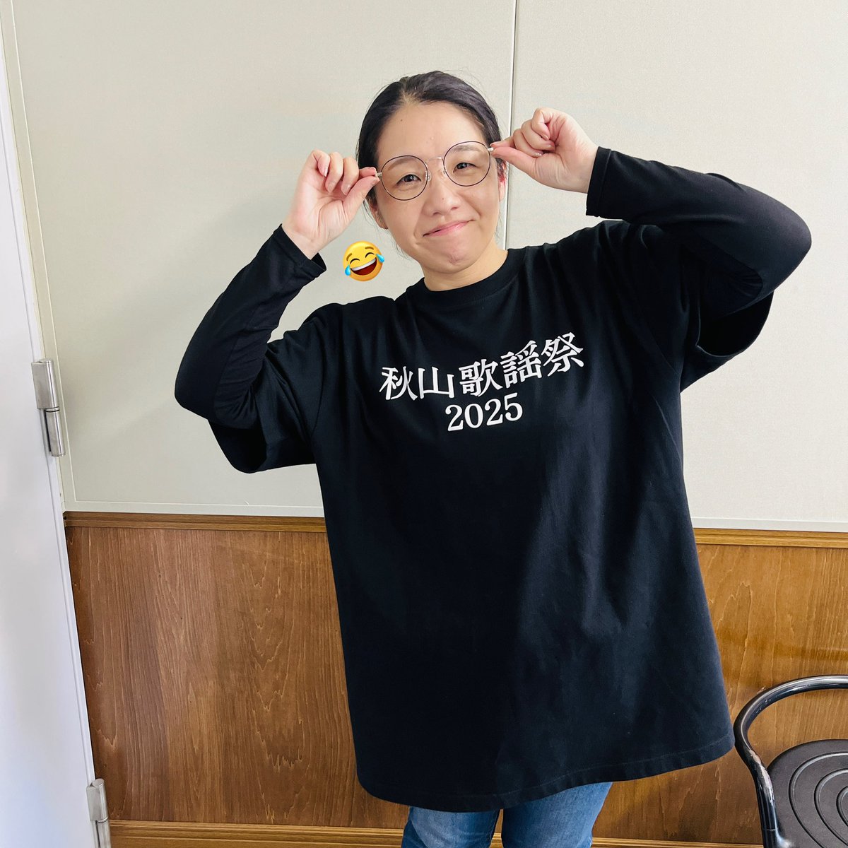 きょうは 「秋山歌謡祭2025Tシャツ」です✨ XXLワンサイズ展開！ Do