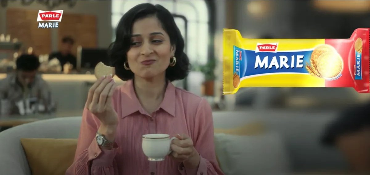 या जाहिराती मुळे मी "Gooday" बिस्कीट विकत घेतल. 
#Marie #ParleMarie