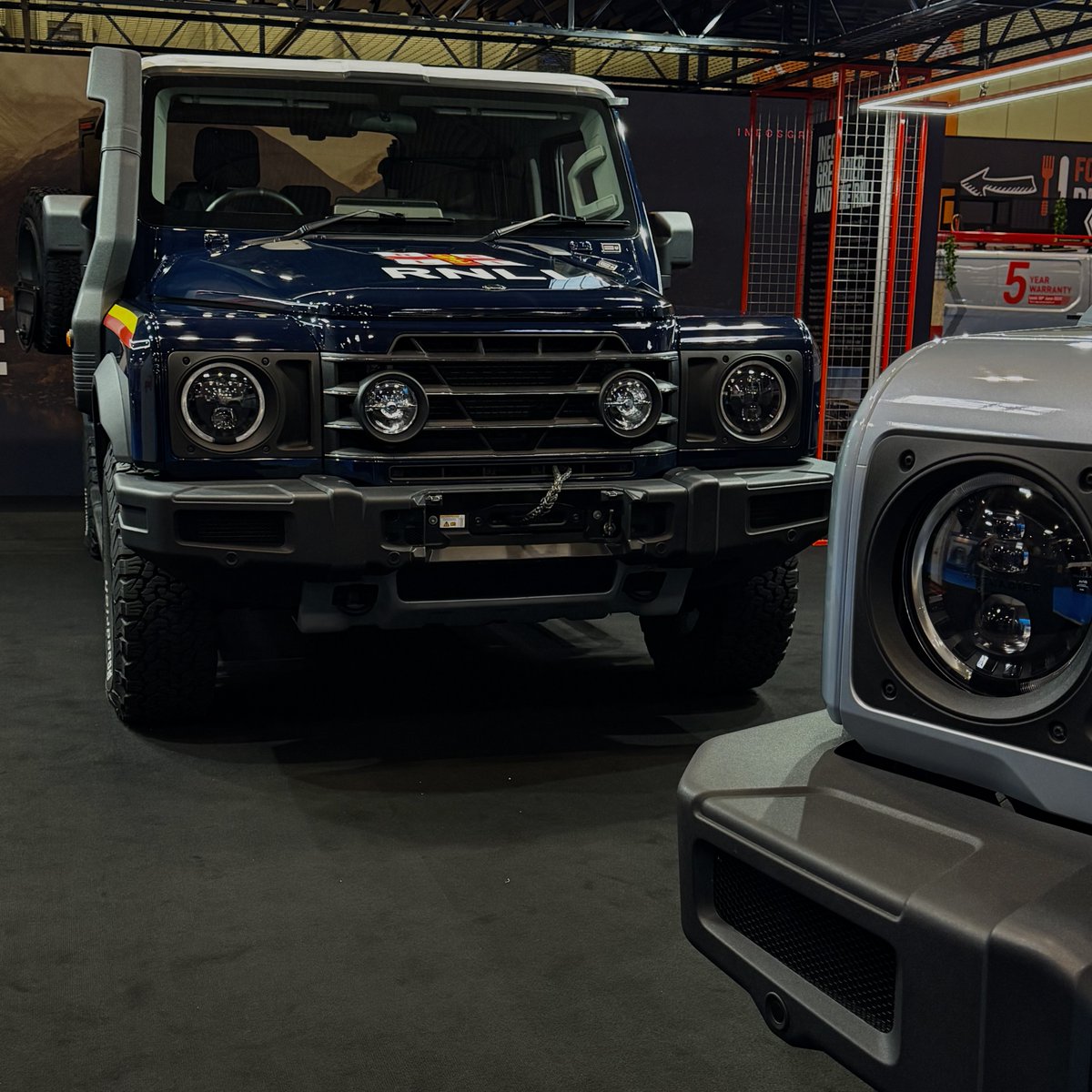 GRANGEMOTORS's tweet image. Grange INEOS at the Commercial Vehicle Show at NEC Birmingham!

We’ll be showcasing the INEOS Grenadier Commercial and our RNLI partnership vehicle!

Stand 5B54 from Tue 29th April to Thur 1st May

Free to attend

#BuiltForPurpose #INEOS #Grenadier #INEOSEdinburgh #INEOSMidlands