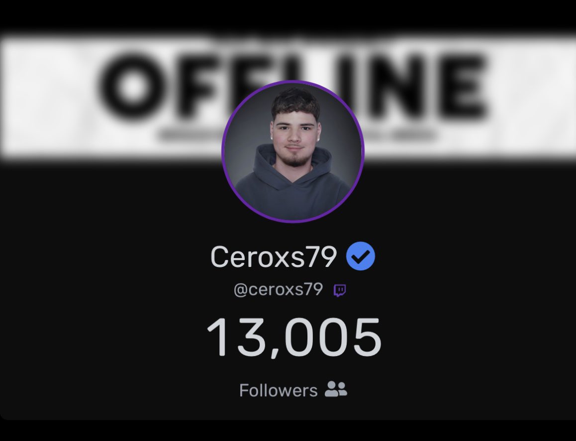 VAMOSSS, 13.000 FOLLOWER! 🤠
Ein dickes Dankeschön geht an alle 
Supporter, Streamer und Moderatoren, 
die mich auf meinem Weg begleiten!