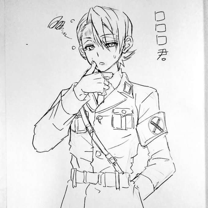 少年将校 □□□君 日独伊 独イメージ#私死にアート 