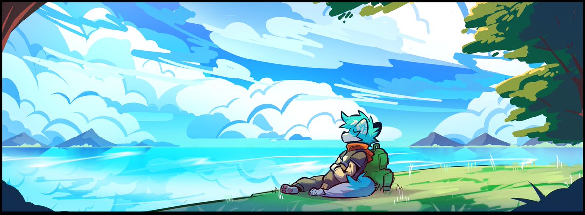 Nostalgia 
-----
#furryarwork #ocart