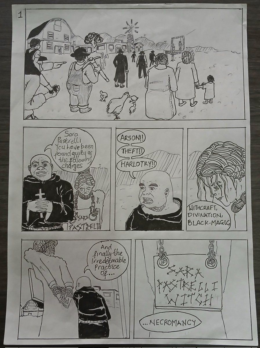 GenGraphics_'s tweet image. Short story:
Title: The Hanging of Sara Pastrelli.
Art and short story by: ChuddyJay
For Generalgraphics
💝💝💝