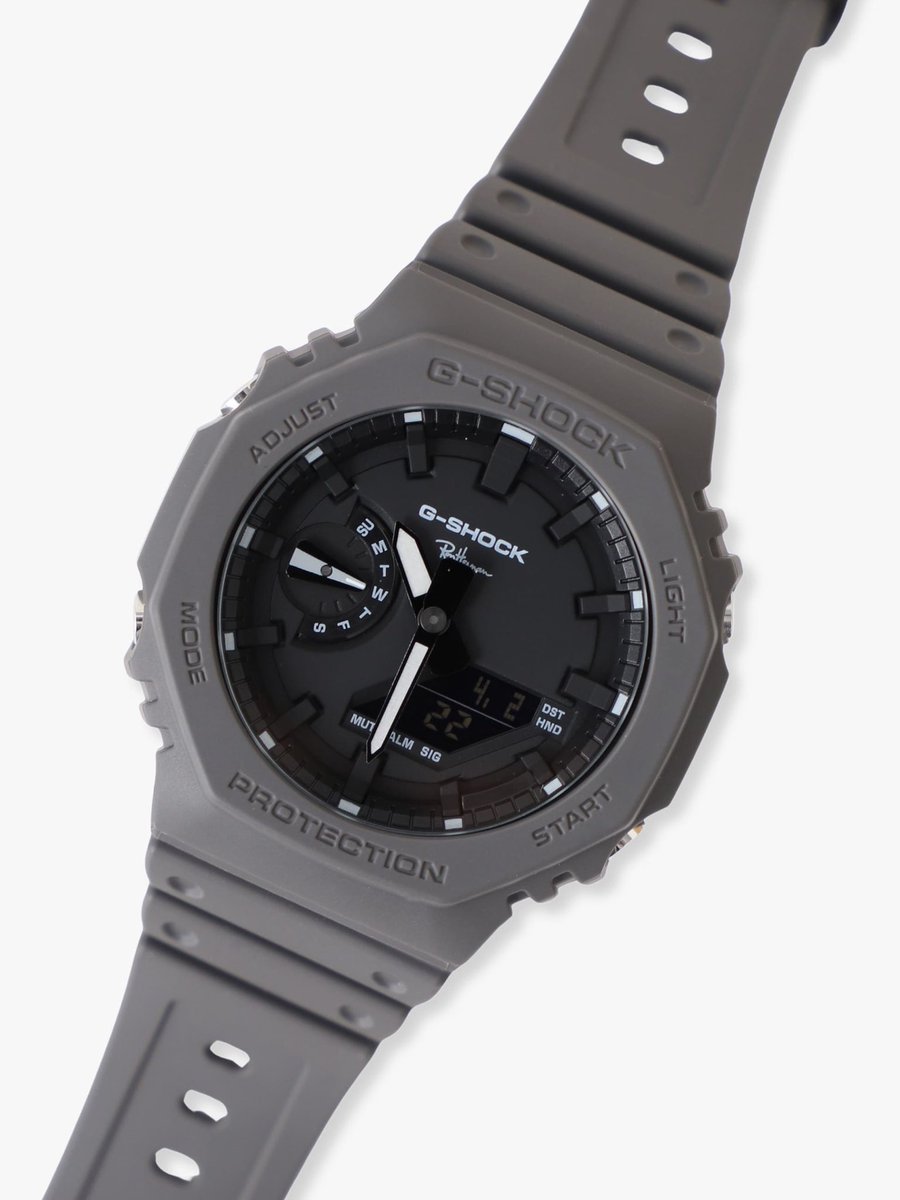 新品未使用　ロンハーマン G-SHOCK ジーショック ウォッチ GA-2100 差がつく大人のGショック】完売必至。「ロンハーマン」別注の2100