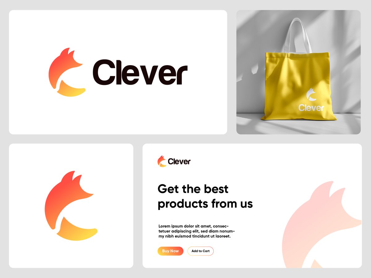 khadija22naz's tweet photo. New brand drop: Clever 🦊🛒
A modern eCommerce logo with C + Fox — built for agile online stores, smart shoppers, and savvy sellers.
#eCommerceLogo #OnlineStoreBrand #CleverLogo #FoxIconDesign #RetailBranding #ShoppingAppLogo https://t.co/ZSQfW4q3uW