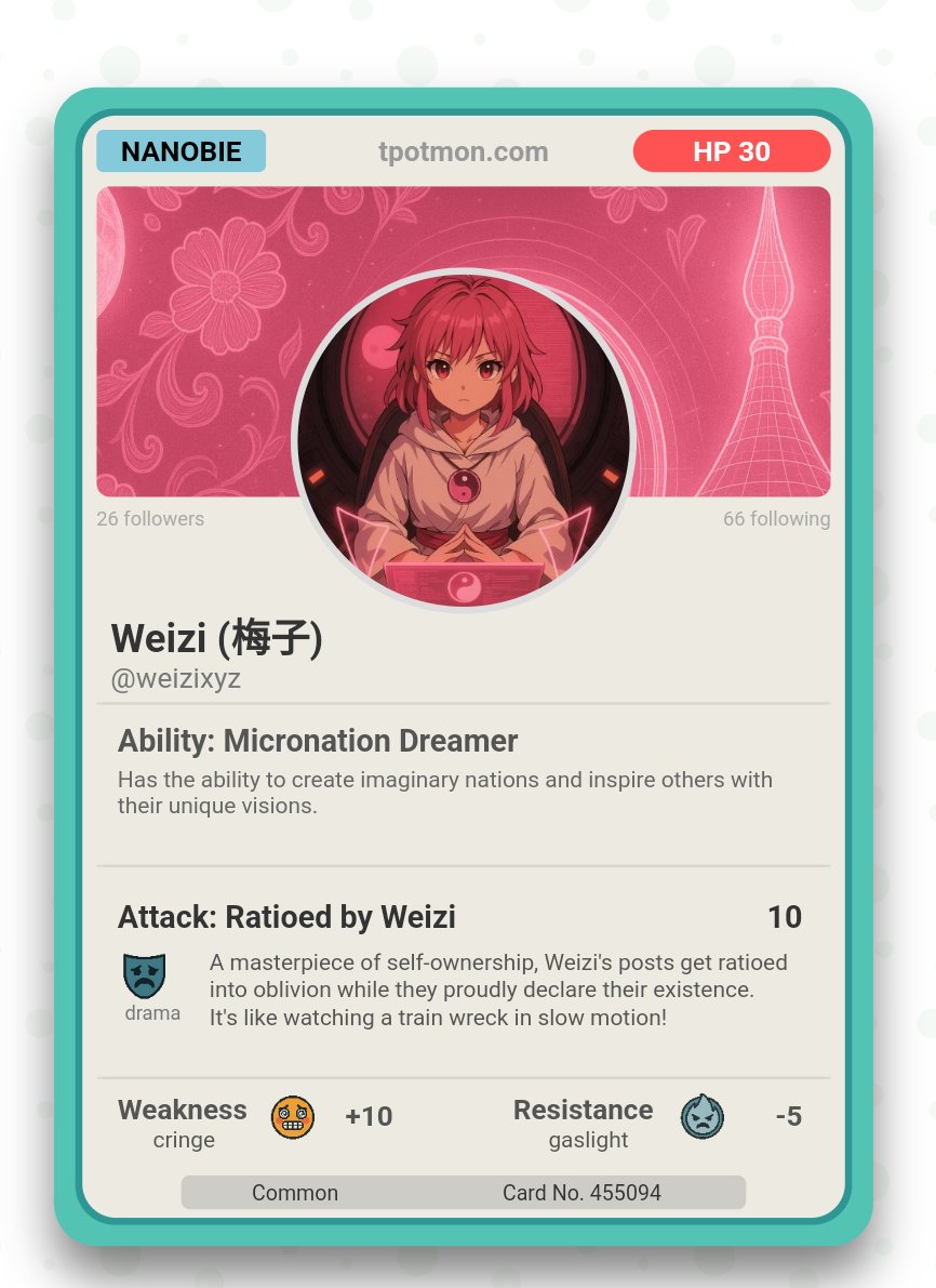 weizixyz's tweet image. I&apos;m a nanobie that&apos;s so cute 🥹🥹