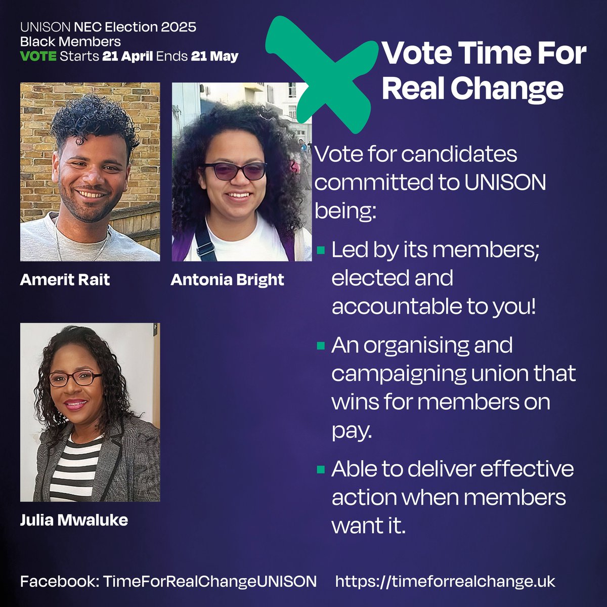 #TimeForRealChange tweet media