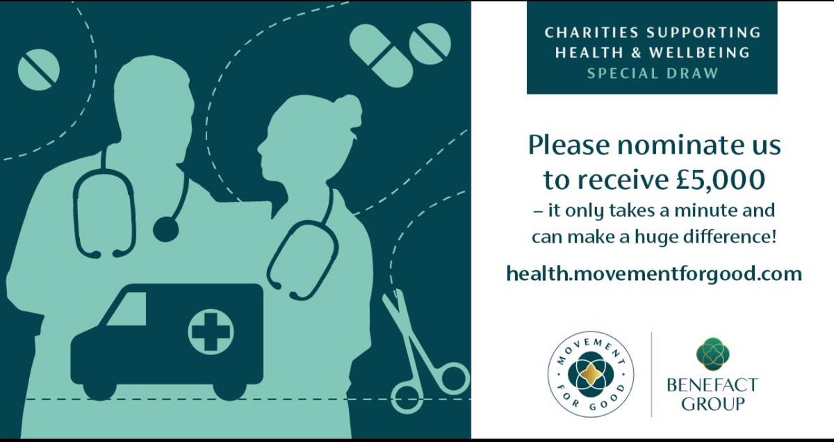 Nominate our amazing <a href="/mtwcharity/">Maidstone and Tunbridge Wells NHS Charitable Fund</a> to win £5,000!

Nominate "MTW Charitable Fund" in the Benefact Group Health &amp; Wellbeing Special Draw, and give our dedicated Charity the chance to win.

The draw closes on 4 May, so place your vote by the end of the week!