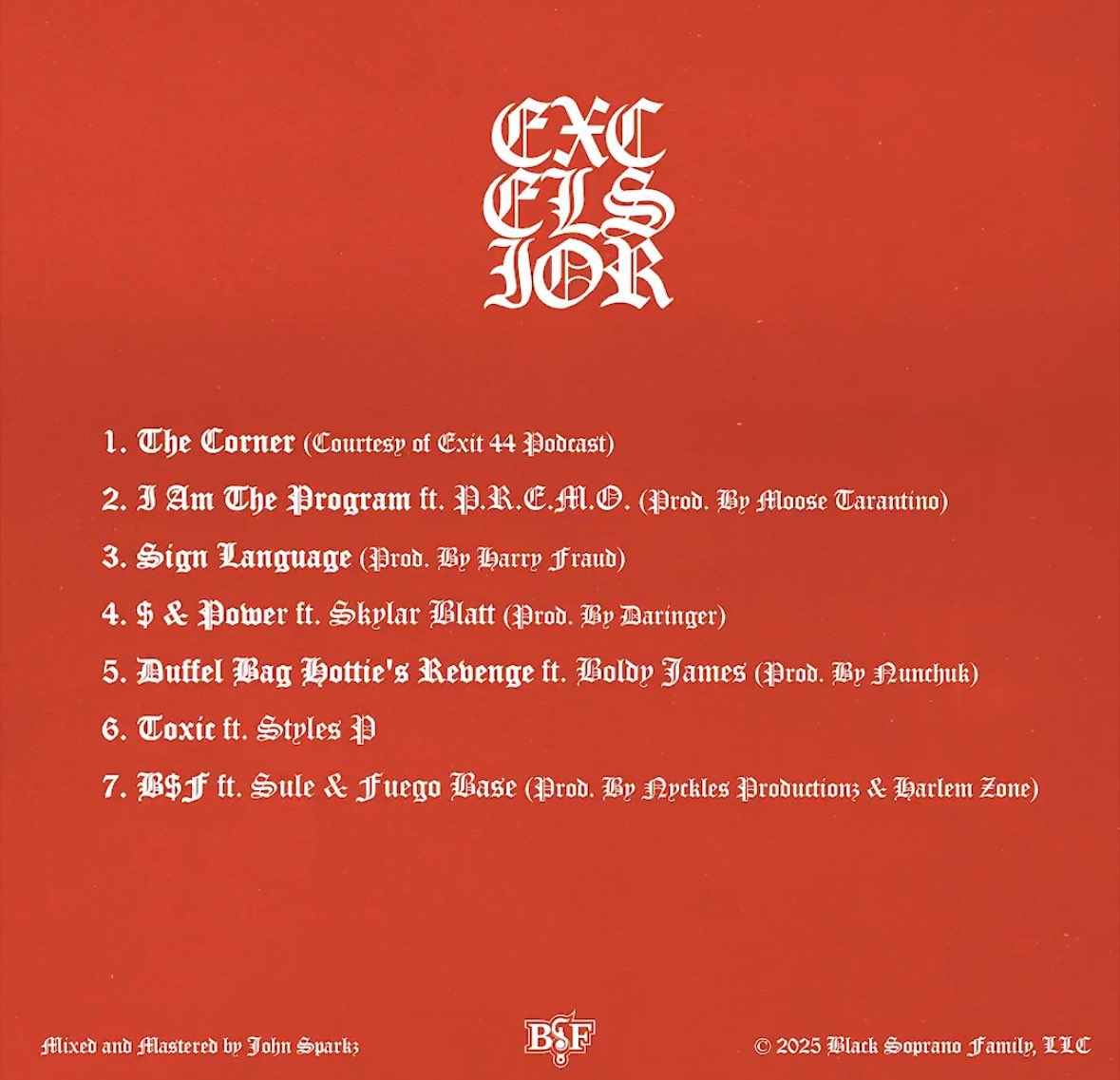 nunchuk101's tweet photo. Surprise drop🎉🫡

Duffel Bag Hottie’s Revenge
by @BennyBsf x @boldyjames

Produced by yours truly — Nunchuk101🥋⚔️

Out now on all platforms.
Grateful to contribute to the #Excelsior EP.

@bsfmg @92bricksmedia @Spotify @Genius @youtubemusic  @BennyBsf @BoldyJames https://t.co/mVliUQcVM2