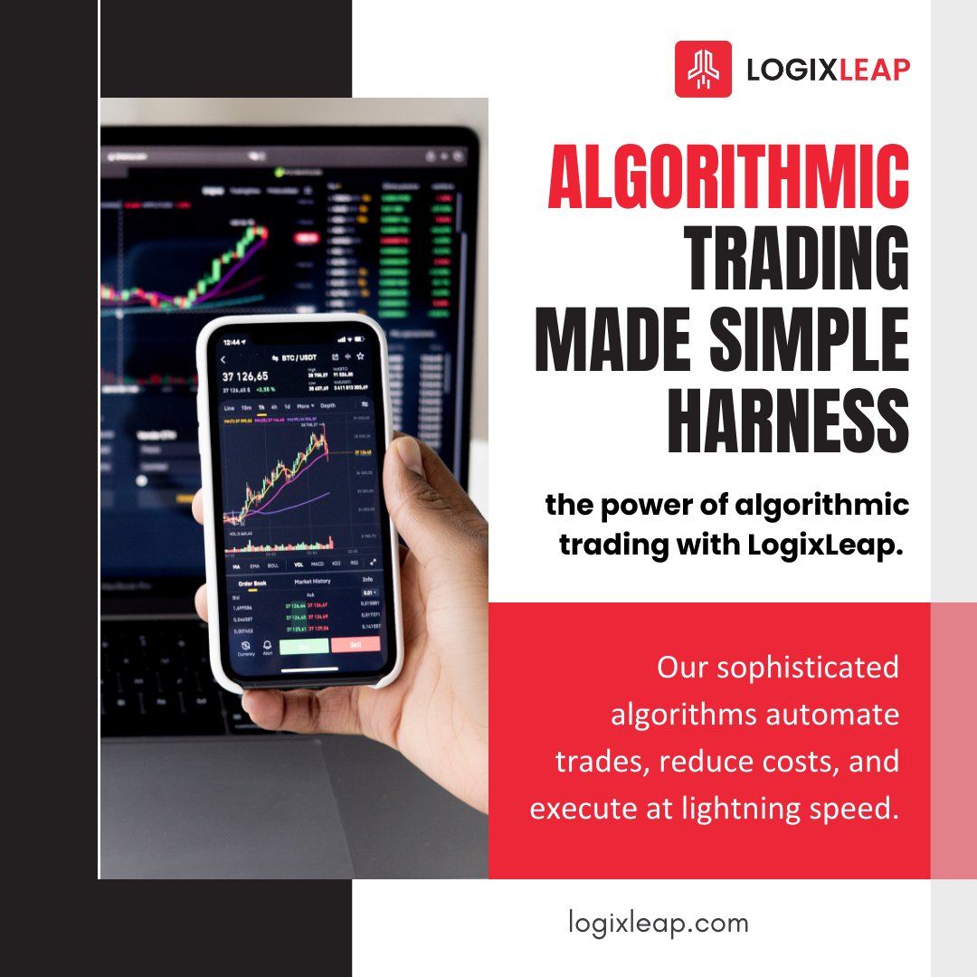 LogixLeap's tweet photo. 🤖📈 At Logix Leap, we take the complexity out of trading. Our smart algorithms work 24/7 to automate decisions, cut costs, and execute with precision—so you don’t have to.
Trade smarter, faster, and with confidence. 🚀
#LogixLeap #AlgorithmicTrading #SmartInvesting #AITrading https://t.co/vlo2ZqvWli