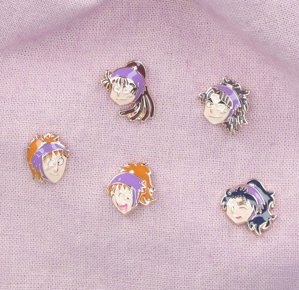 8月発売予定の新商品『忍たま乱太郎』コレクションピンズvol.1の