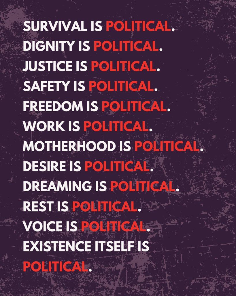 You made our existence political. We’re just answering back. #DhulehNukuraanan