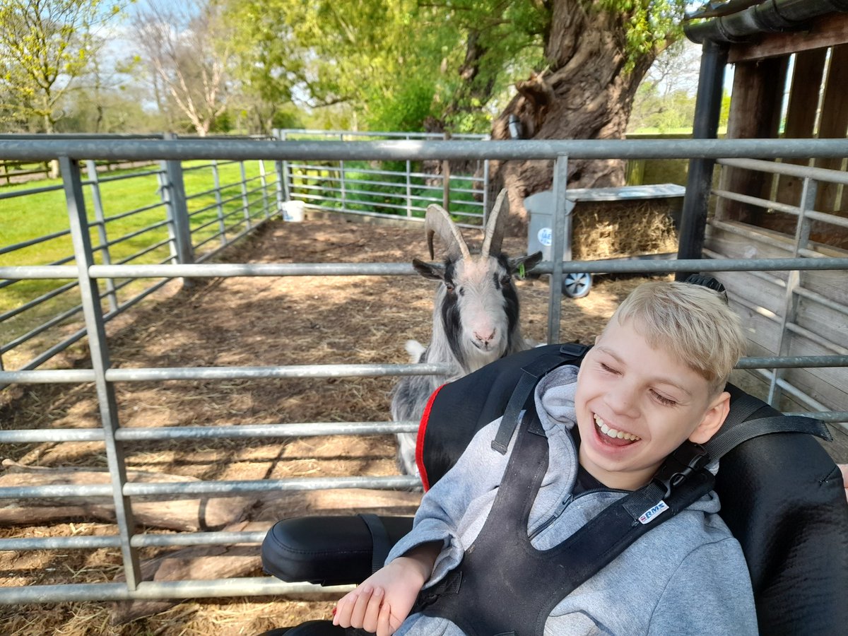 Our day out to the farm was the G.O.A.T! (Greatest Of All Time, for those not down with the 'kids' 😉) 🐐

Kieran recently enjoyed a trip out to Windmill Animal farm for a bleat-iful spring afternoon filled with a whole host of animals! ✨