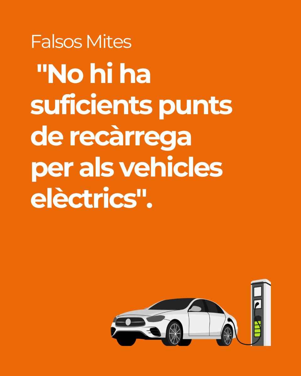 GiDomus's tweet image. 🚗⚡Una preocupació comuna entre els potencials compradors de vehicles elèctrics és la percepció que no hi ha prou punts de recàrrega.

💡 La infraestructura està creixent i amb una bona planificació, carregar un vehicle elèctric és fàcil, pràctic i cada cop més accessible.