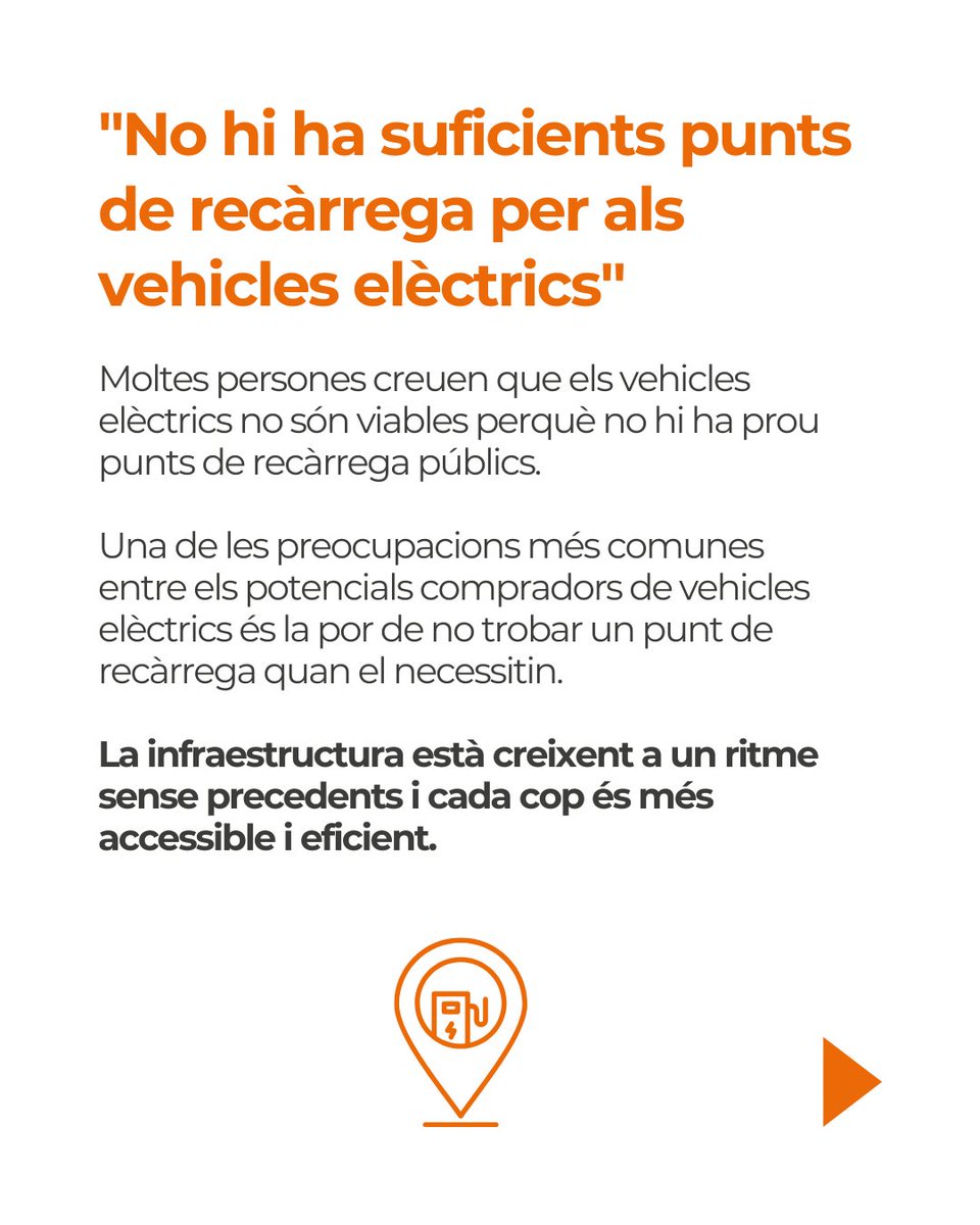 GiDomus's tweet image. 🚗⚡Una preocupació comuna entre els potencials compradors de vehicles elèctrics és la percepció que no hi ha prou punts de recàrrega.

💡 La infraestructura està creixent i amb una bona planificació, carregar un vehicle elèctric és fàcil, pràctic i cada cop més accessible.